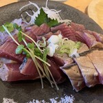 うみからそらへ - カツオ藁焼き　近景