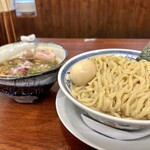 Chuuka Soba Sen No Tori - 特製昆布水つけ麺1350円 麺300g