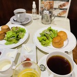 カフェーパウリスタ - 手作りスコーンのモーニングセット