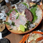 漁師小屋「麦穂」 - 刺盛！厚切りで新鮮