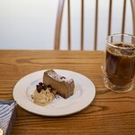 ノットコーヒー - 季節のスイーツ　エスプレッソチーズテリーヌ