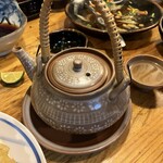 くり山 - 松茸の土瓶蒸し