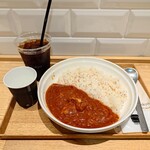 家で食べるスープストックトーキョー - トマトと鶏肉のスパイスカレー
