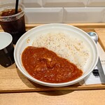 家で食べるスープストックトーキョー - トマトと鶏肉のスパイスカレー