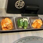 Yakiniku Taizen - キムチの盛り合わせ1,078円