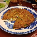 韓国光州家庭料理 鳳仙花 - チヂミ