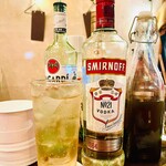 ペンギンパレード - スミノフ×ジンジャエール/500円