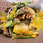 Maison DIA Mizuguchi - サーモン　崩したところ