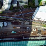 HOTEL GROOVE SHINJUKU - 2023/9月下旬。真下は線路が立体交差してて、鉄道ジオラマの様で楽しい❢