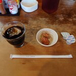 酒菜 うを勘 - ▷ドリンク
コーヒー、紅茶烏龍茶から選択出来る

◯アイスコーヒー
苦味シッカリしていて酸味サラッと
コクの深い美味しい味わいで美味しいなあ❕
