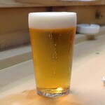 家庭料理 小川 - スーパードライ生ビール