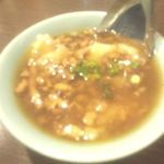 順香 - お通し　じゃがいものひき肉あんかけ(2013年10月)