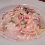 アルバトロス - いつもより濃い目のホワイトソースです。