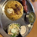 インド料理 インディアンハット - スパイシービリヤニセット