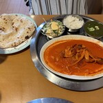 インド料理 インディアンハット - タンドリーチキンカレーセット