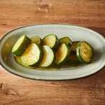 pickled zucchini