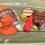 Dining & Bar LAVAROCK - 本日の鮮魚〜真鯛
USアンガスビーフハンキングテンダー