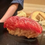 鮨 竜介 - 2023.8.  ナガスクジラの尾の身