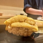 鮨 竜介 - 2023.8.  赤海胆