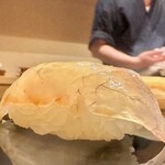 鮨 竜介 - 2023.8.  真鯛