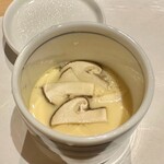 鮨 竜介 - 2023.8.  松茸の茶碗蒸し
