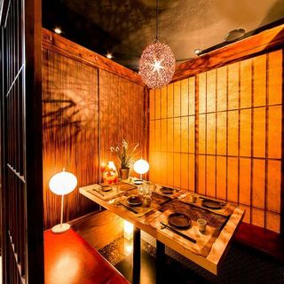 All seats are completely private rooms ◆ Enjoy a relaxing moment in a relaxing Japanese space