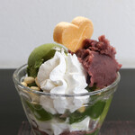 シャムロックカフェ - 美しく盛られています｡