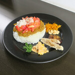 シャムロックカフェ - 彩も美しい。