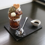 シャムロックカフェ - ほうじ茶アイスに･･