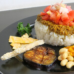 シャムロックカフェ - 副菜のアップ。