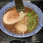 Menya Eikichi Kachou Fuugetsu - 温玉ラーメン