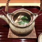 米倉 - 13.9月　鱧と松茸の土瓶蒸し