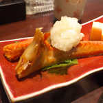 四季食菜　安田 - 薫香が食欲をくすぐる、シャケのスモーク。極上のおかずです