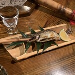 平家荘 - ヤマメの塩焼き