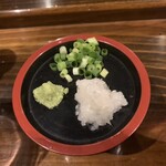 平家荘 - そば薬味