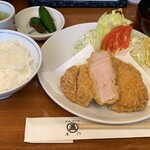丸五 - 特ロースかつ¥2150+セットメニュー¥550