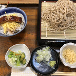 Michikusa - もりそばとミニミニ鰻丼のセット　1,650円