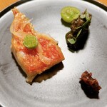 メゾン ケイ - 金目鯛の鱗焼き