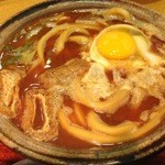 煮込うどん 山本屋本店 - 味噌煮込みうどんアップ