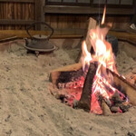 平家荘 - 囲炉裏