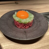 焼肉うしごろ 横浜店 - 富山産白海老の和牛ユッケ