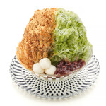 銀座 福禄寿 - あいがけのかき氷