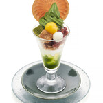 銀座 福禄寿 - 抹茶パフェ