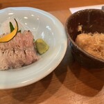 旬肴　ひなか - 鱧の炙りと小芋