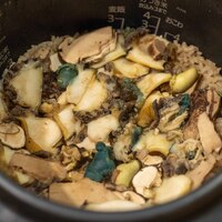 うを徳 - 2023.9 岩手産松茸と青森産エゾアワビの炊き込みご飯