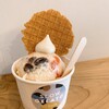 SLOW GELATO in bulk - 料理写真:ミルク+ごろごろいちご+ラムレーズン　メレンゲがいくつも入っていてサクサクした食感　ミルクジェラートがこっくりと美味しい。甘さがちょっと強めに感じました