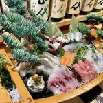 居酒家 匠 - 松コース
"お刺身5点盛り"