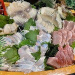 居酒家 匠 - 松コース
"お刺身5点盛り"