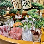 居酒家 匠 - 松コース
"お刺身5点盛り"