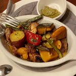 ピッタ マリオ - スペアリブと野菜のオーブン焼き